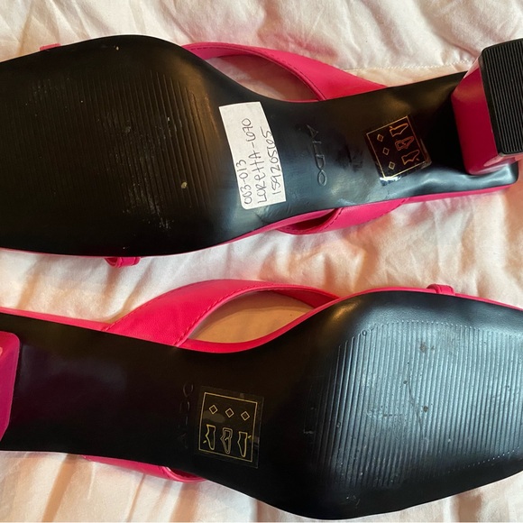 Pink ALDO heeled sandals - Picture 4 of 5